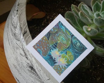Lily Pad Miniature Painting
