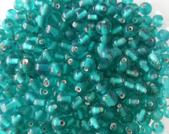 20g 4mm glass beads from India