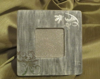 Silver Scroll Frame