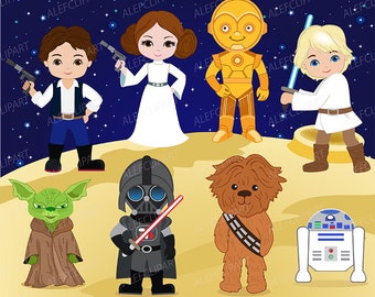 Star Wars Digital clipart Star Wars Clipart Star Wars Clip