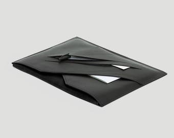 Leather MacBook Case for MacBook 12", MacBook Air 11", MacBook, Black