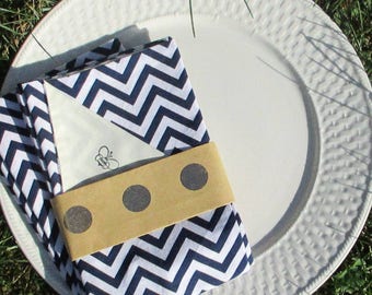 4pk Cloth Napkins - Cotton