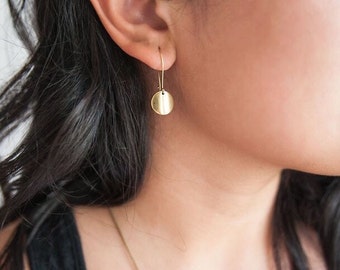 Cute Simple Drop Earrings // Modern Boho Jewelry // LESS is MORE // Earrings // Simple Dangle Earrings // Lead Free Nickel Free Earrings