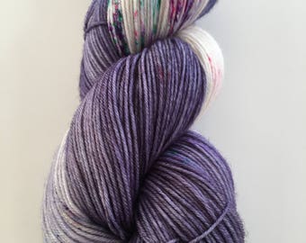 Jar of Hearts / 75/25 Merino Nylon / 4 ply hand dyed yarn