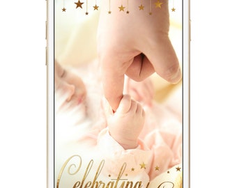 SNAPCHAT GEOFILTER Twinkle Twinkle Little Star, Custom Baby Shower Snapchat Geofilter, Baby shower geofilter, Snapchat filter Baby Shower