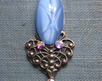 Cryokinesis Reusable Bindi - Blue, ATS, Mermaid, Tribal, Fusion, Belly Dance, Third Eye, Facial Jewelry