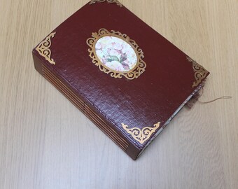 Hand painted Journal - Junk Journal