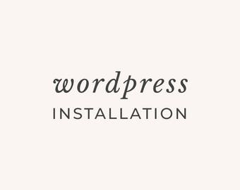 WordPress Theme Installation - Add On