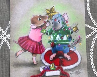 Rat Christmas Card (Singles)