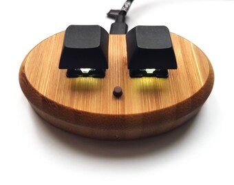FTmini ver2. mini keyboard keypad 3key for osu! LED (eco bamboo)