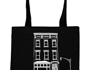 Brownstone Black and White Everyday Tote