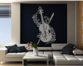 Spring Melody wall decal, sticker, mural, vinyl wall art