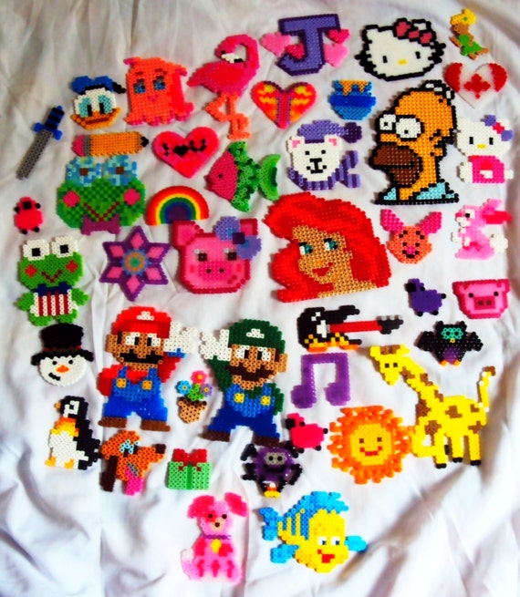 100 pc perler bead art supplies lot DIY Kit jewelry making