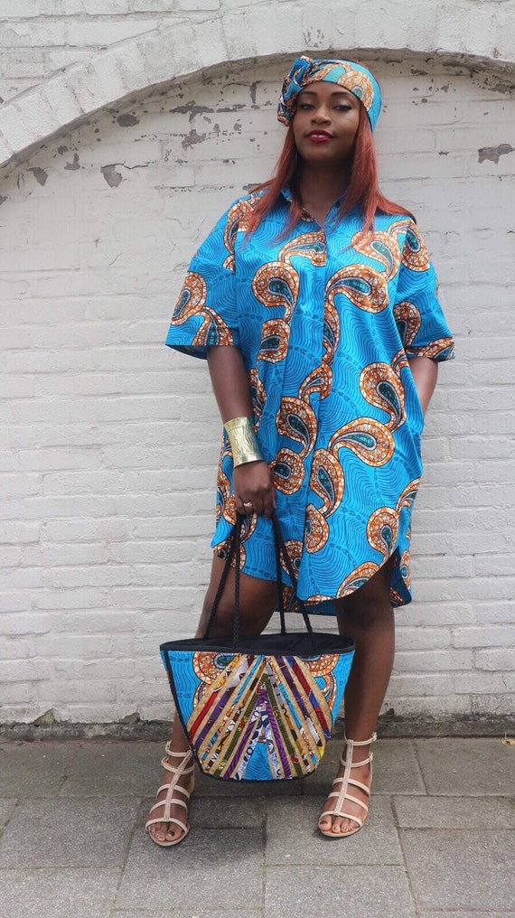 ANKARA OVERSIZED BLOUSE