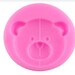 Bear face silicone mold