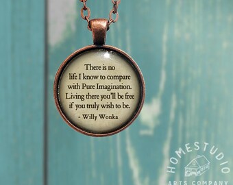 Willy wonka quote | Etsy