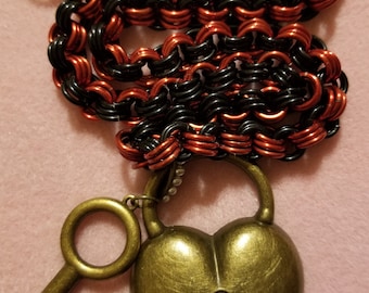 Heart Lock and Key