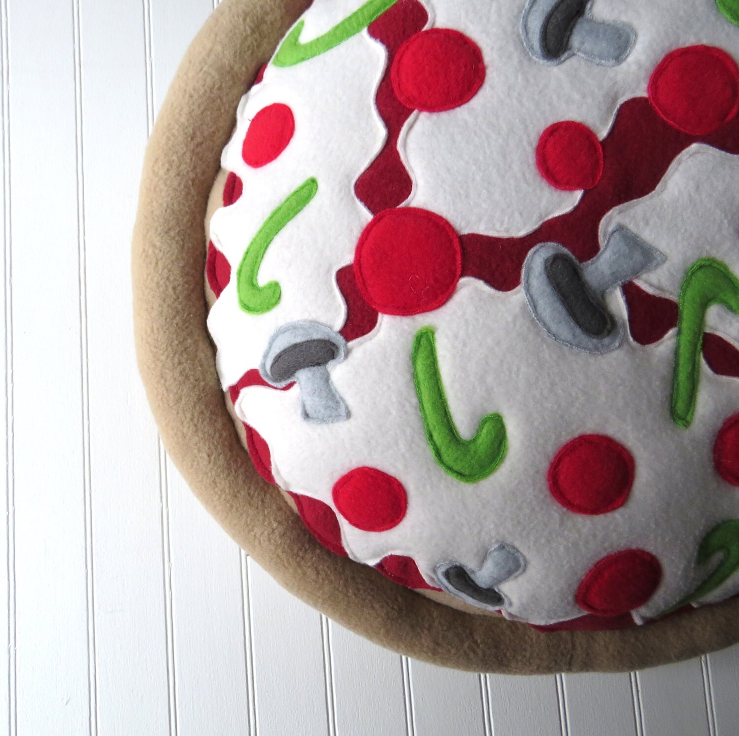 pizza plush pillow