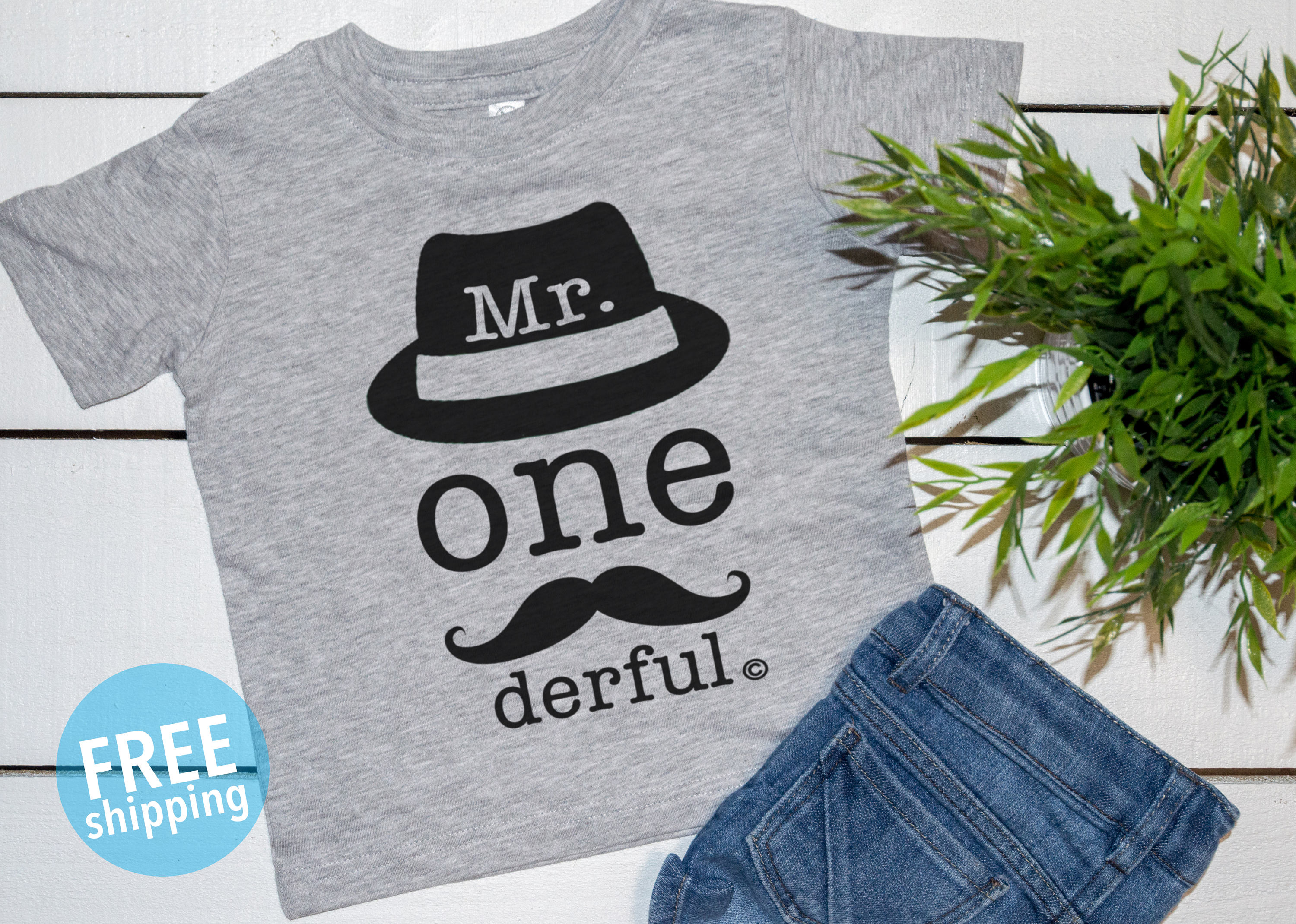 mr onederful birthday shirt