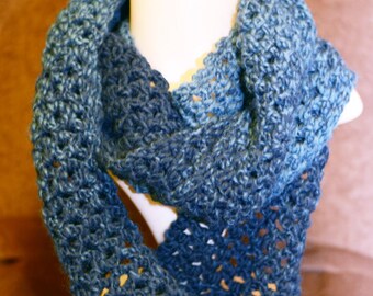 Window Pane Infinity Scarf
