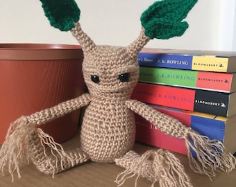 Harry Potter Mandrake Root Crochet Amigurumi