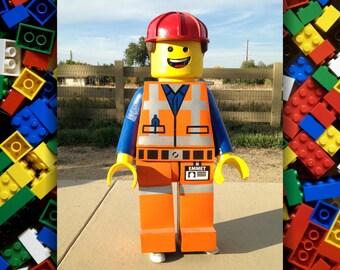 LEGO Minifigure Costume. Made to order life-size freestanding