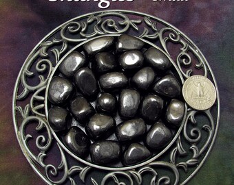 Shungite (small) tumbled stone for crystal healing