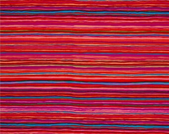 Kaffe Fassett for Rowan and Westminster Fibers - Strata - Red - 1/2 Yard Cotton Quilt Fabric 516