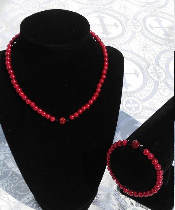 Volianne ( Dark Rose) Gem Set