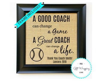 BASEBALL COACH Gift from Team - BaseBall Coaches Gift - Thank You Gift from Team - Team Gift Ideas - End of Year Gift - End of Season