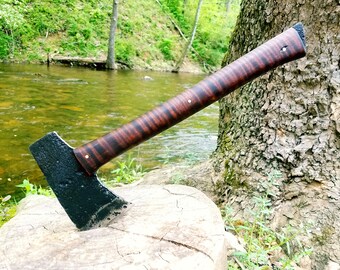 Camp Axe with Curly Maple Handle
