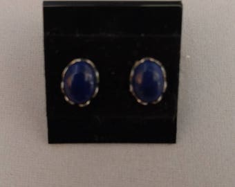Lapis Lazuli Sterling Silver Earrings