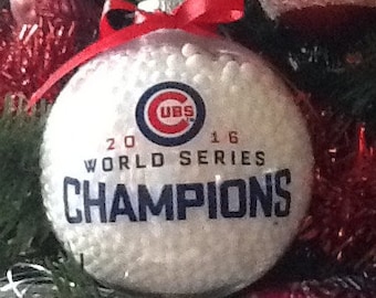 Chicago Cubs 2016 World Series Ornament