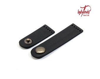 byhands 3.15" 100% Genuine Leather Snap Closure for Purse Making Supply (12-1002)