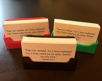 Personalized Scripture Cards