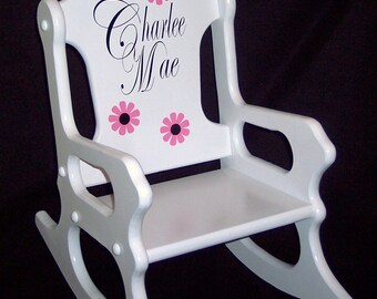 Childs Rocking Chair - personalized