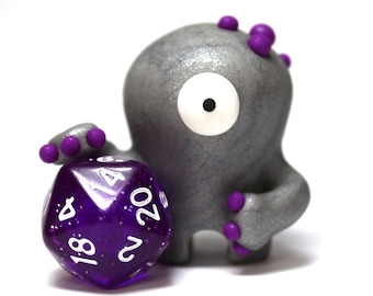 Dot the Timid Monster - D20 One of a Kind