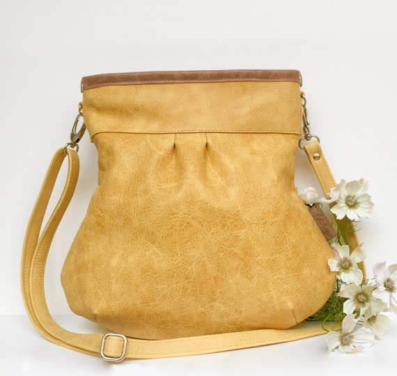 yellow leather bag, yellow leather tote bag, yellow tote, large leather tote,tote bag yellow