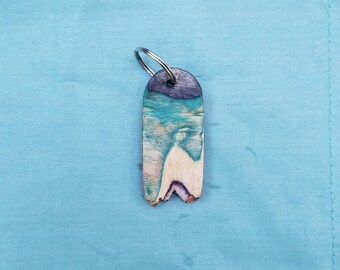 Recycled Skateboard Keychains
