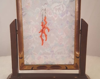 Art Deco Swing Picture Frame Earring Holder-small