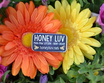Honey Luv Lotion lip balm tins