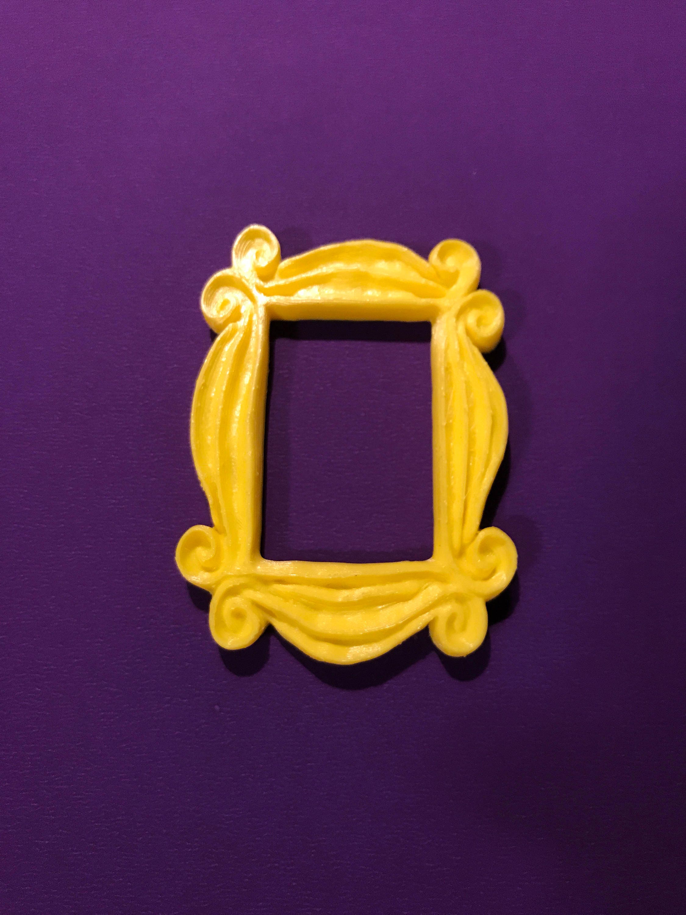 Friends tv show frame friends peephole frame friends yellow