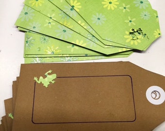 TAG and ROPE / labels cardboard decorative and Twine