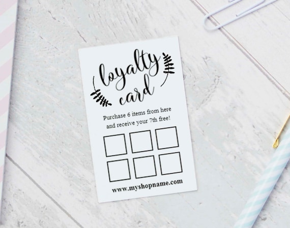 loyalty card templates instant download editable reward loyalty card templates