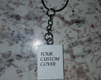 Custom Mini Book Keychain