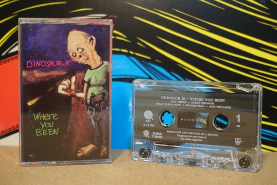 Where You Been by Dinosaur Jr Vintage Cassette Tape