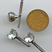 Rhinestone Cuff LINKS and Shirt STUDS Tux Tuxedo Vintage or Buttons 3 in the lot 9772
