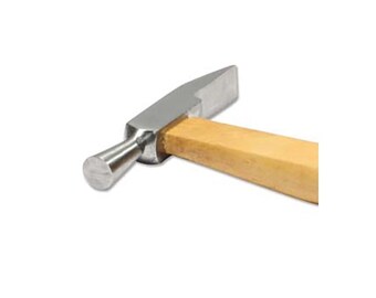 Swiss Style Hammer Flat Face Chisel End 55209 , Riveting Hammer, Jewelry Hammer, Jewelry Tools, Metalsmith Hammer, Silversmith Hammer