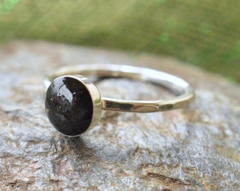Genuine Irish Earth/Soil Rings- Made from Real Irish soil and sterling silver- Wear a Wee Bit of Ireland on your finger