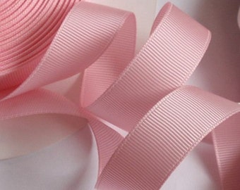 10 yards 3/4 inches Grasgrain Ribbon in Pink RG-34-12